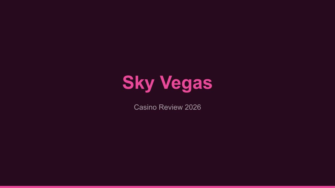 Sky vegas casino review Review