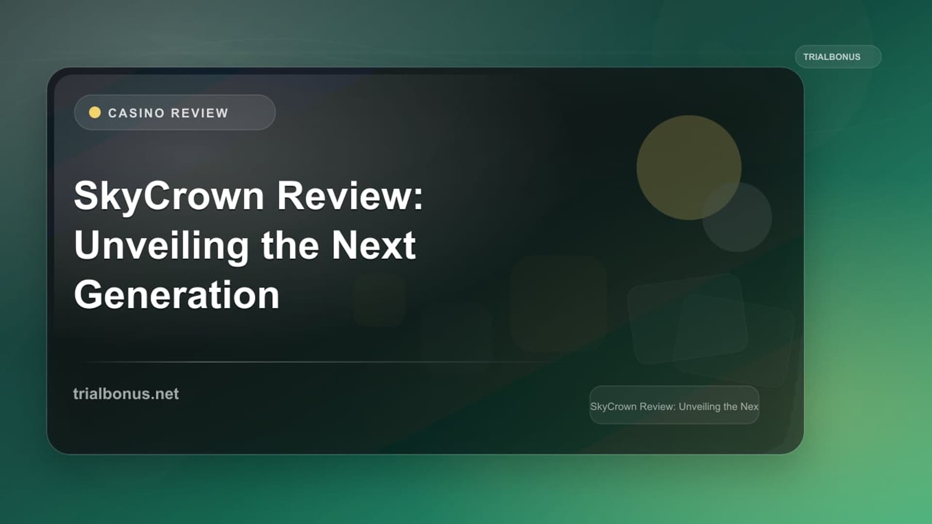 SkyCrown Review: Unveiling the Next Generation Business Solution