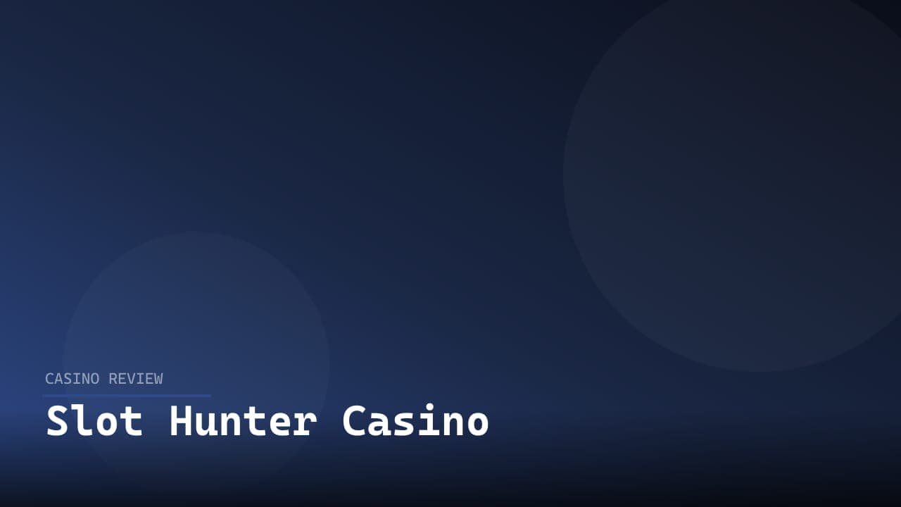Slot Hunter Casino