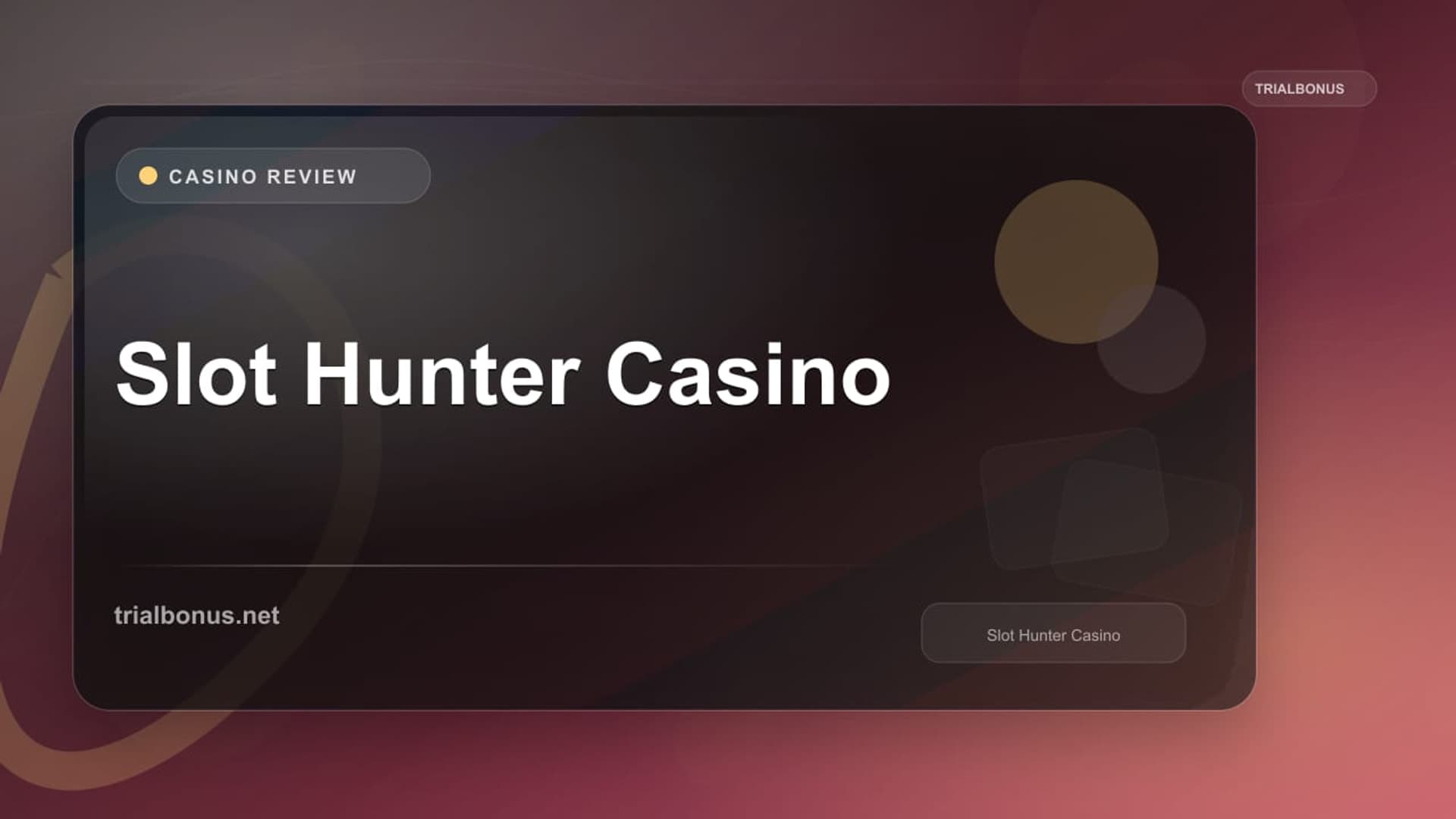 Slot Hunter Casino