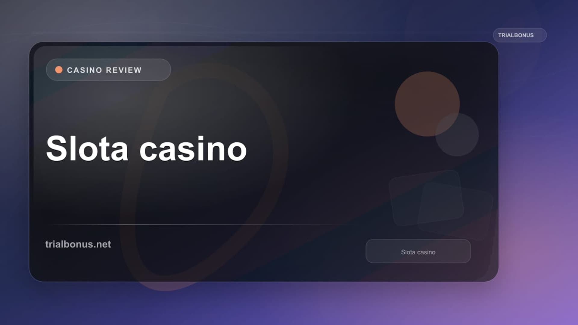 Slota casino