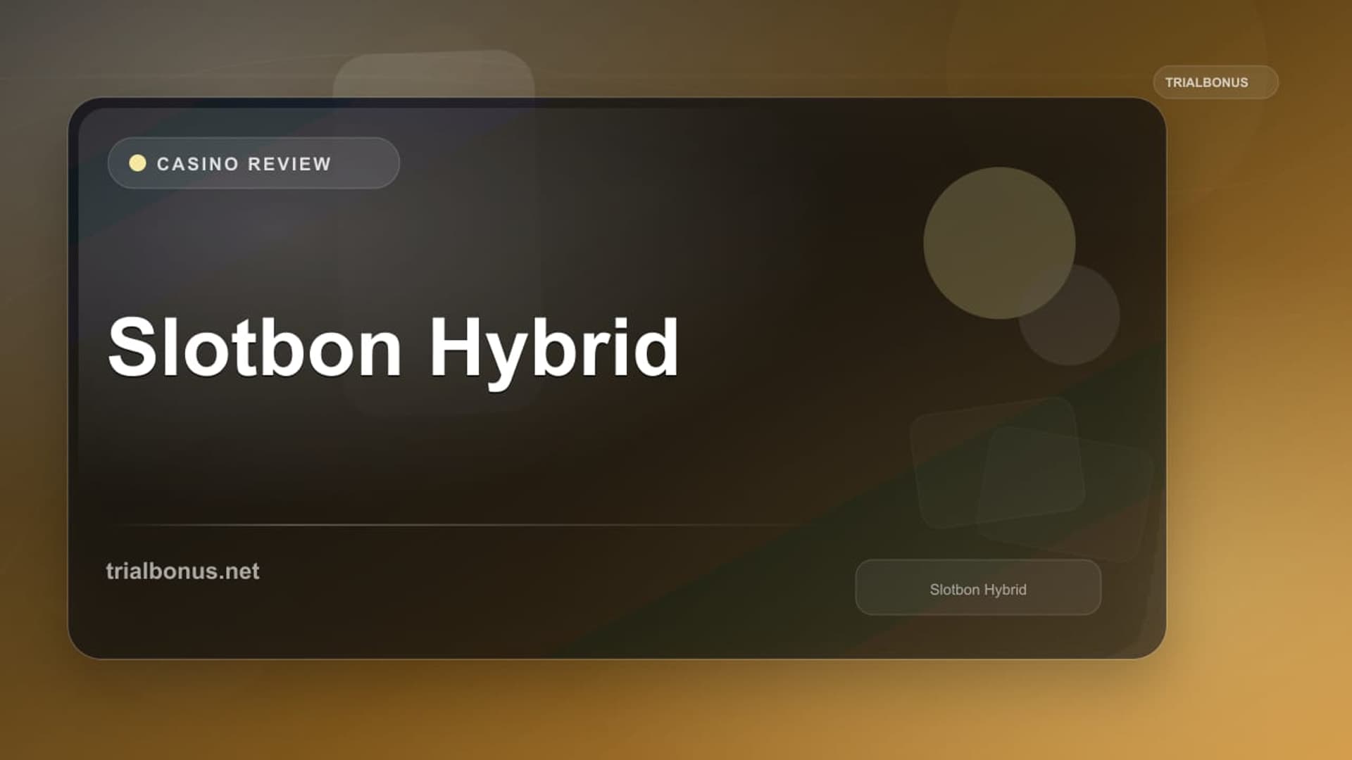 Slotbon Hybrid