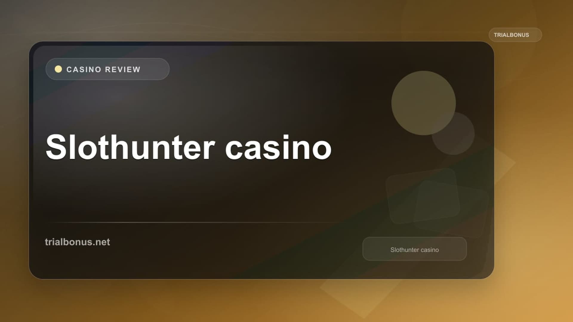 Slothunter casino