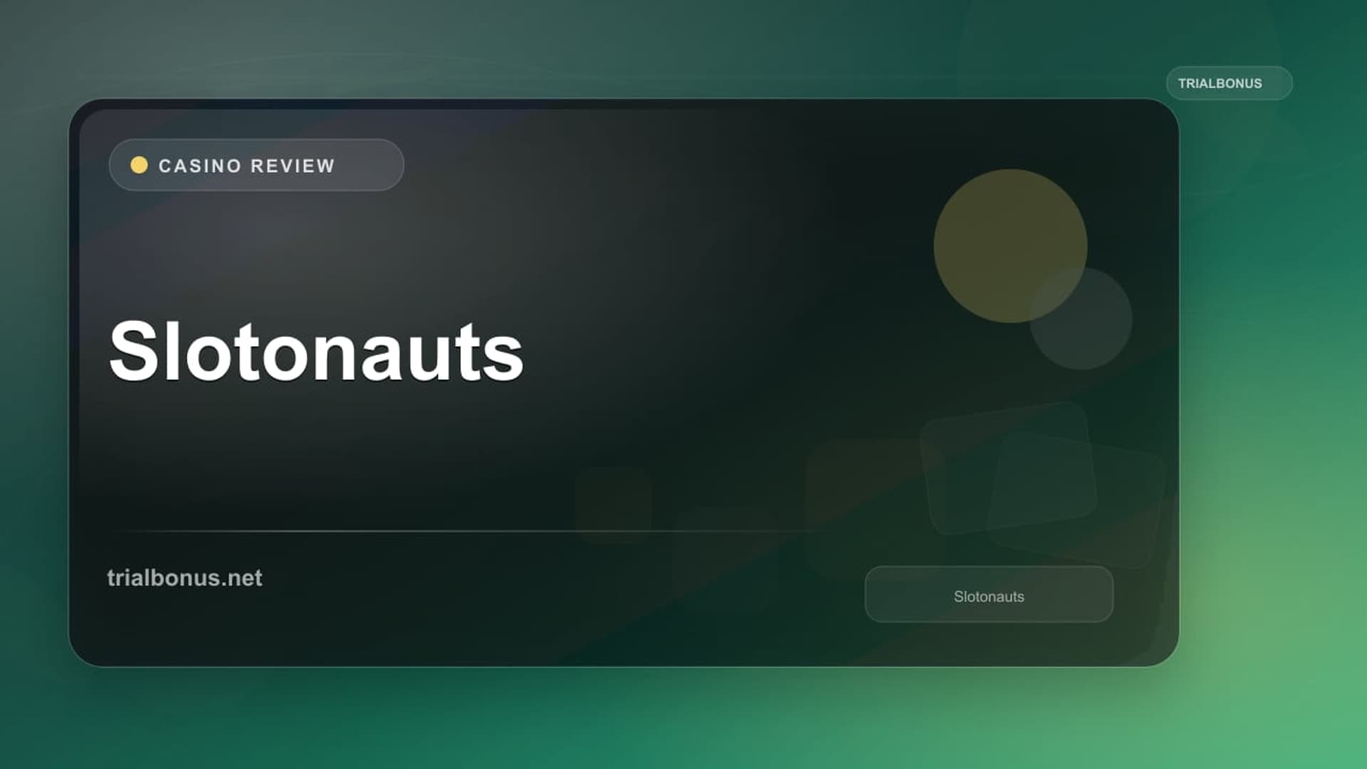 Slotonauts