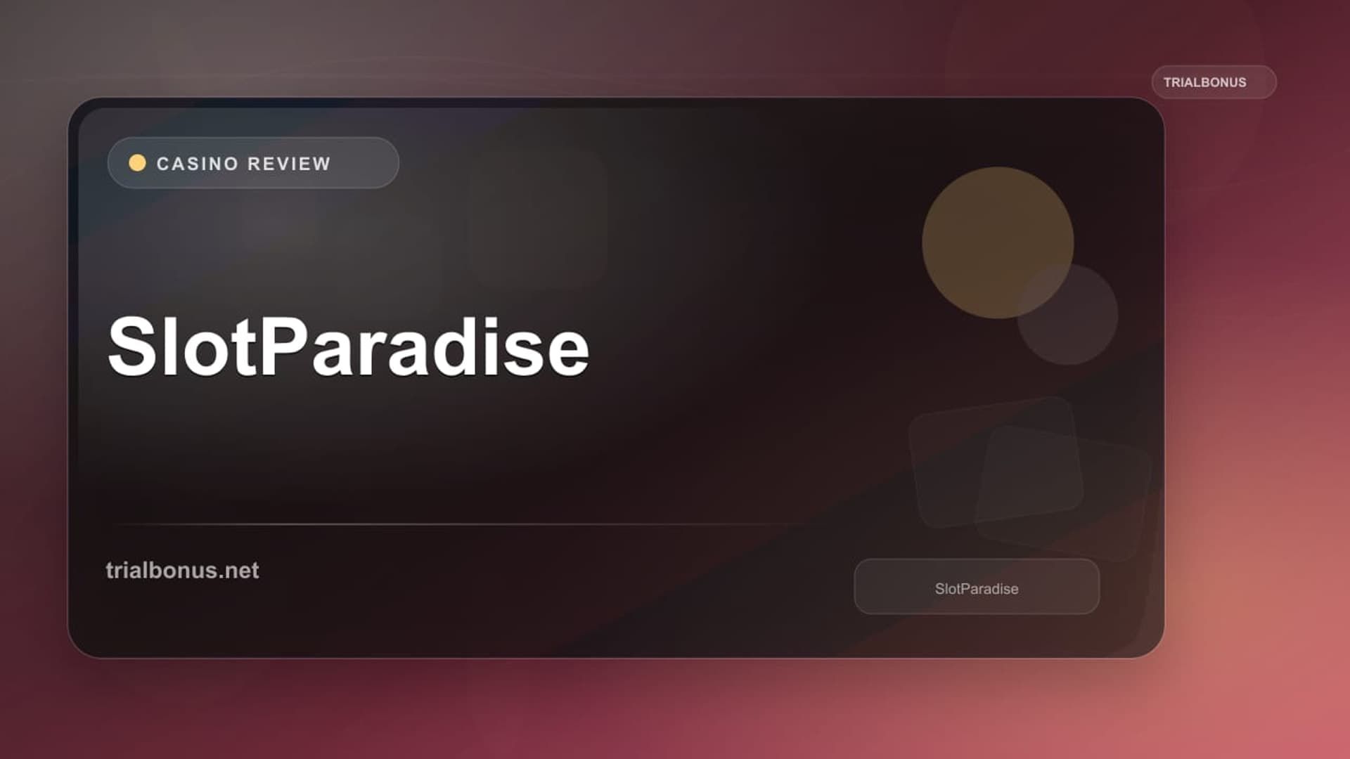 SlotParadise Review