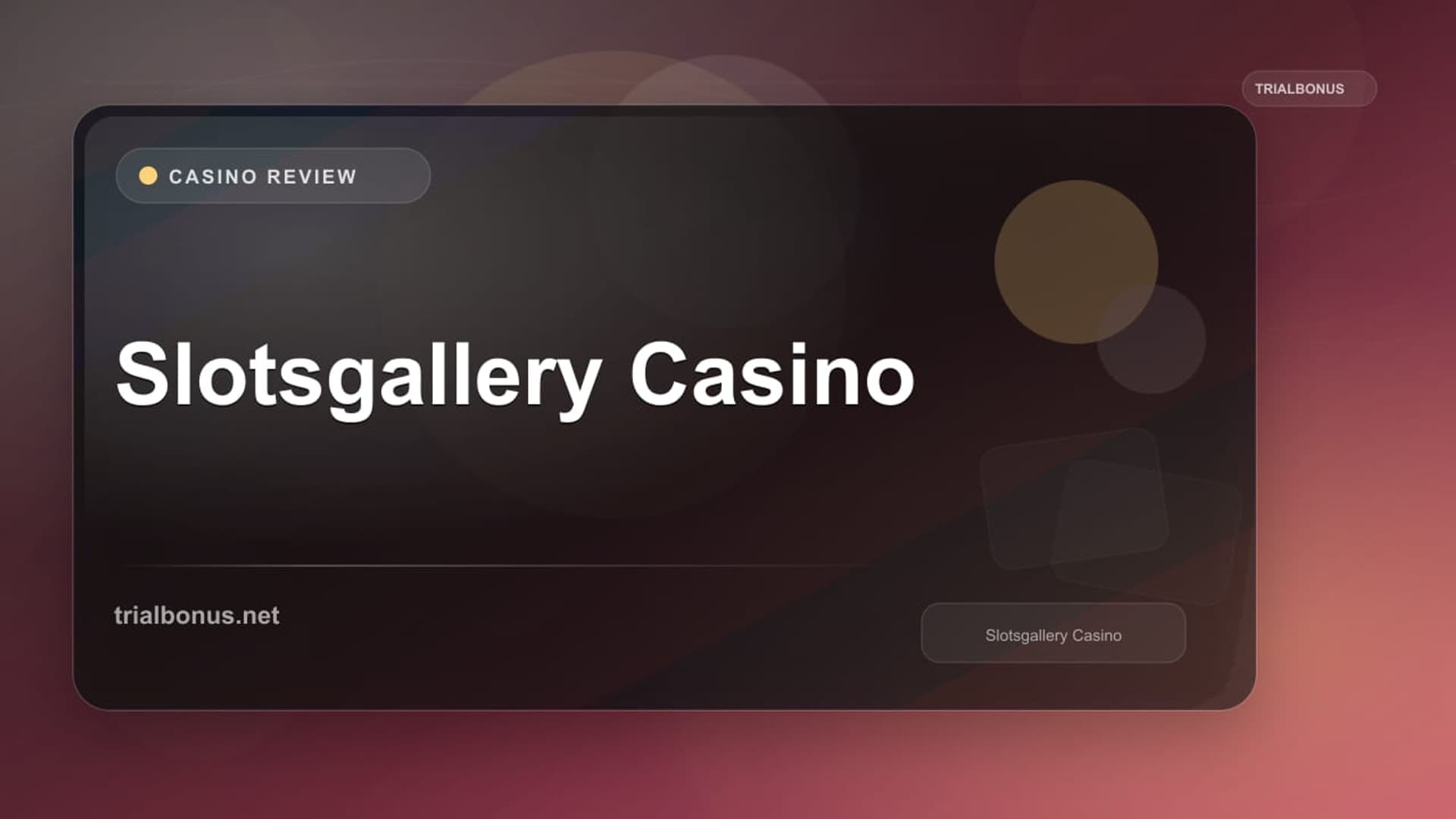 Slotsgallery Casino