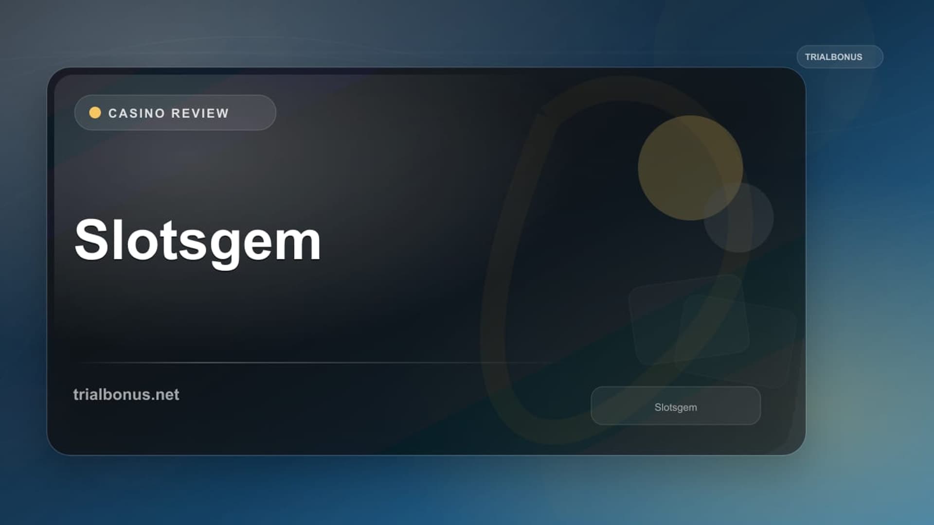 Slotsgem