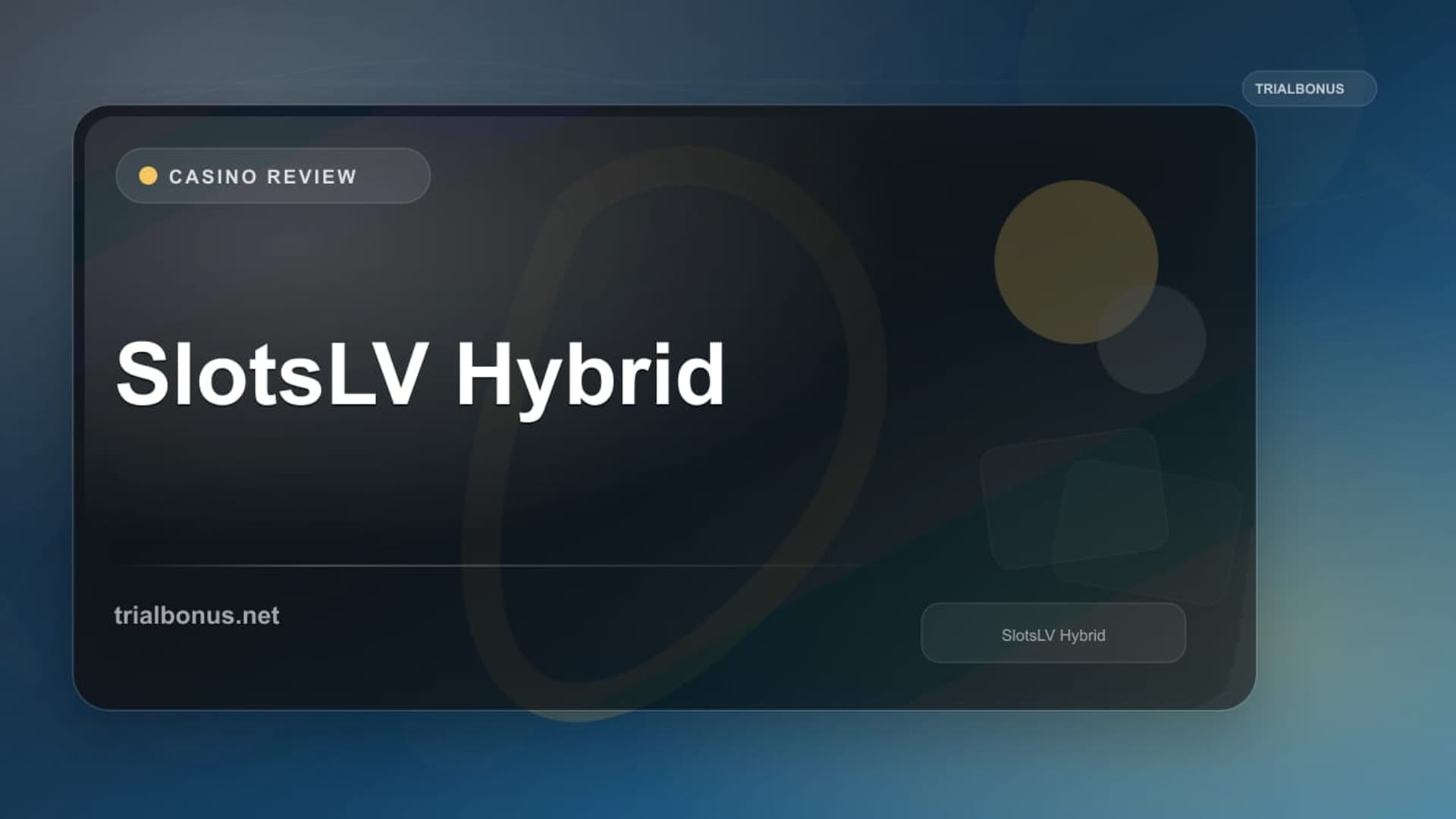 SlotsLV Hybrid