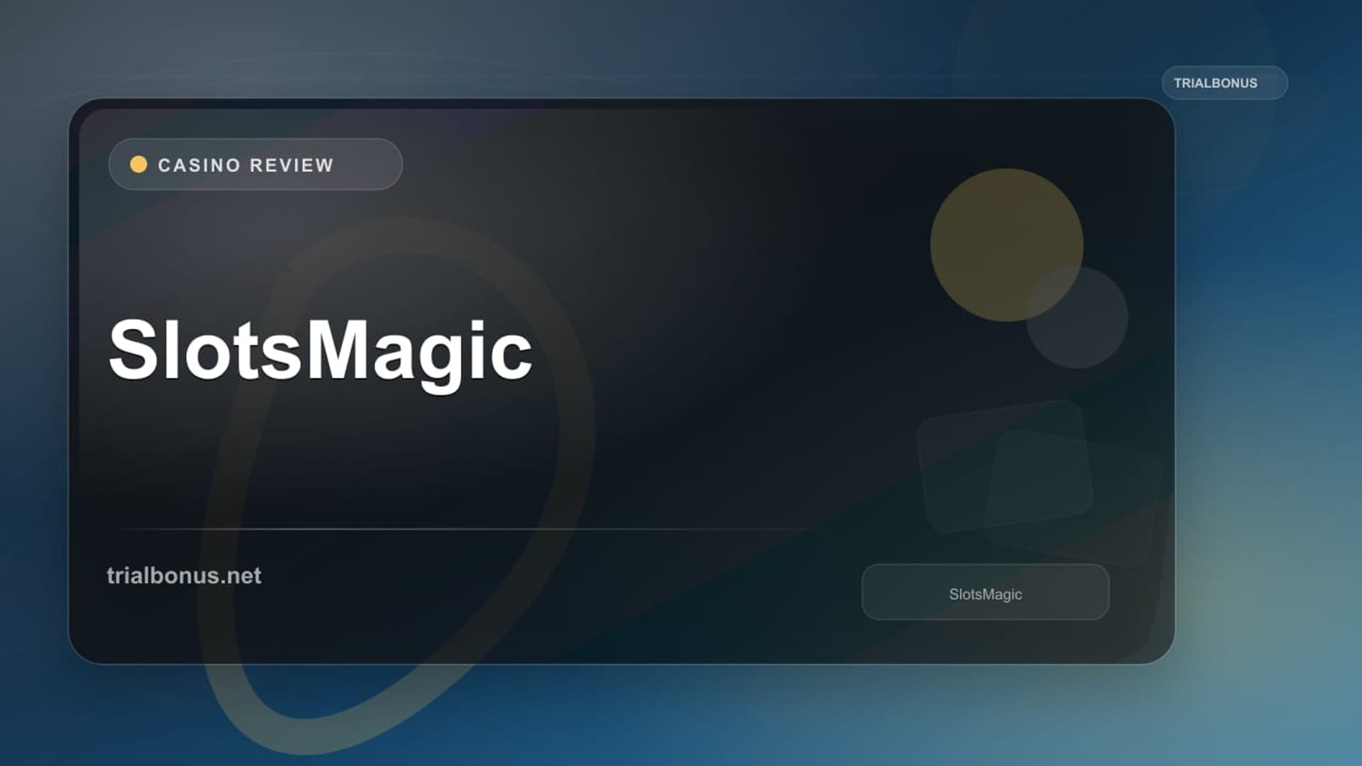 SlotsMagic Review