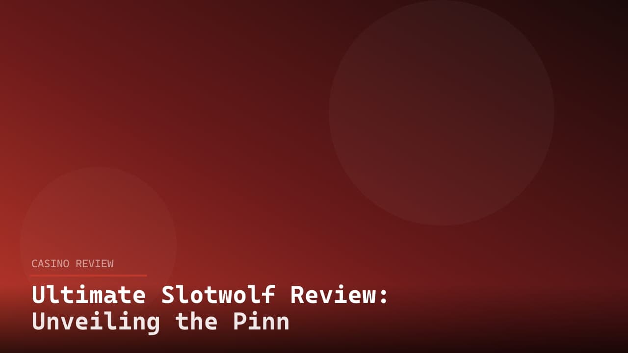 Ultimate Slotwolf Review: Unveiling the Pinnacle of Online Gaming