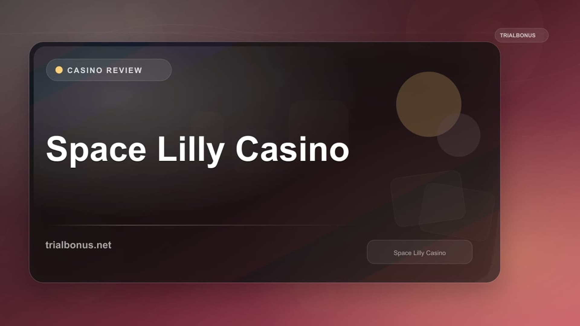 Space Lilly Casino