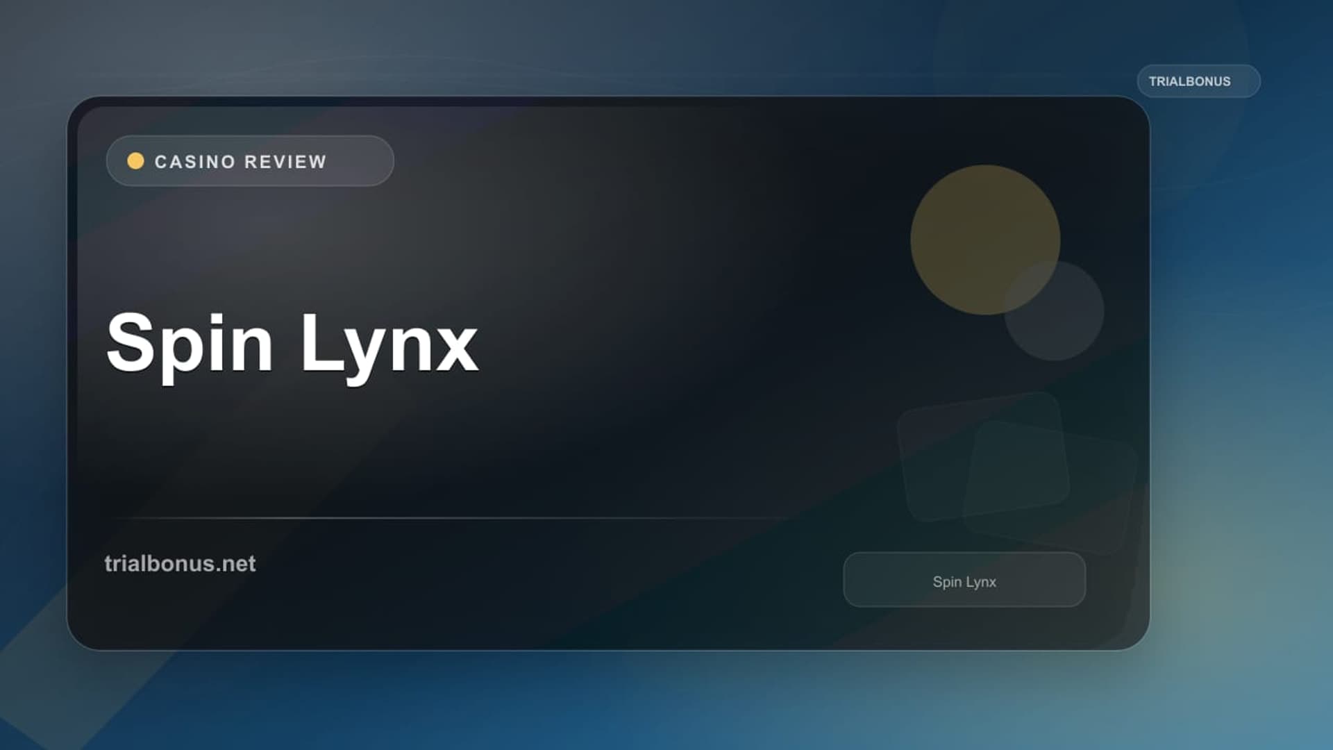 Spin Lynx