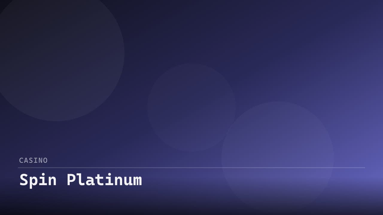 Spin Platinum logo