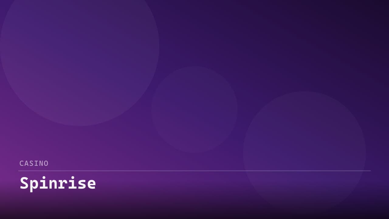 Spinrise logo