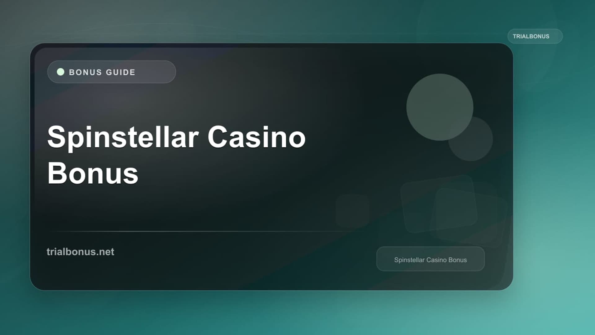 Spinstellar Casino Bonus