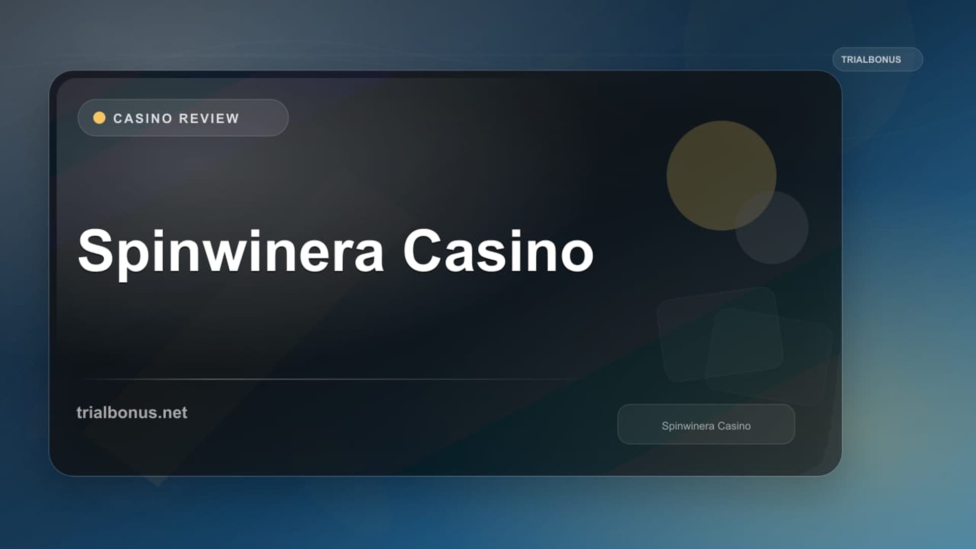Spinwinera Casino