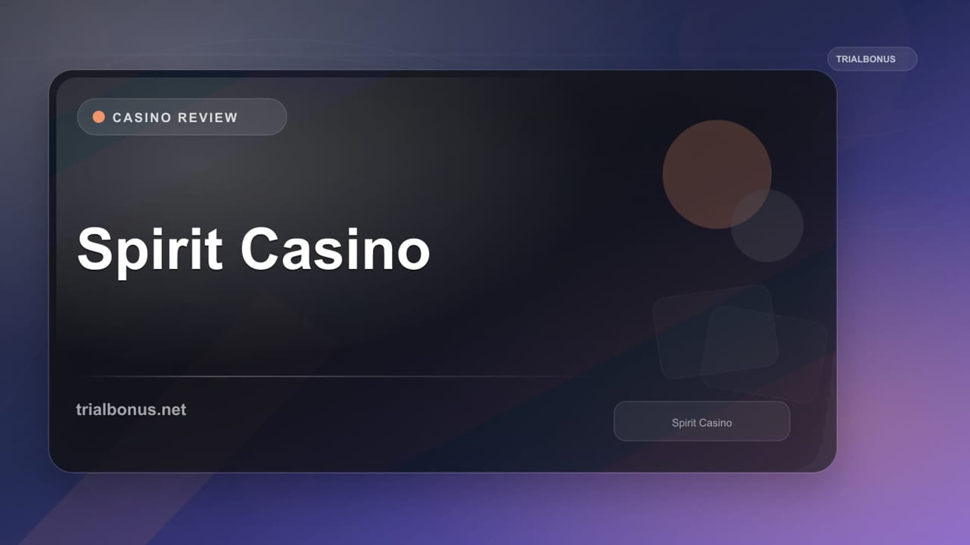 Spirit Casino