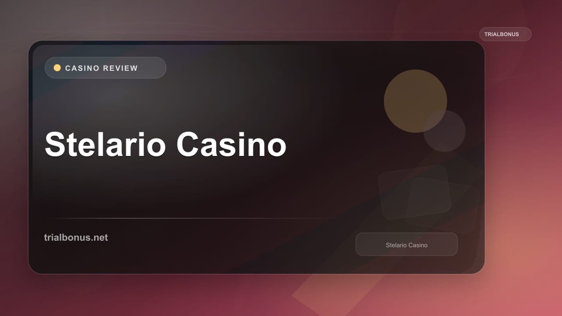 Stelario Casino
