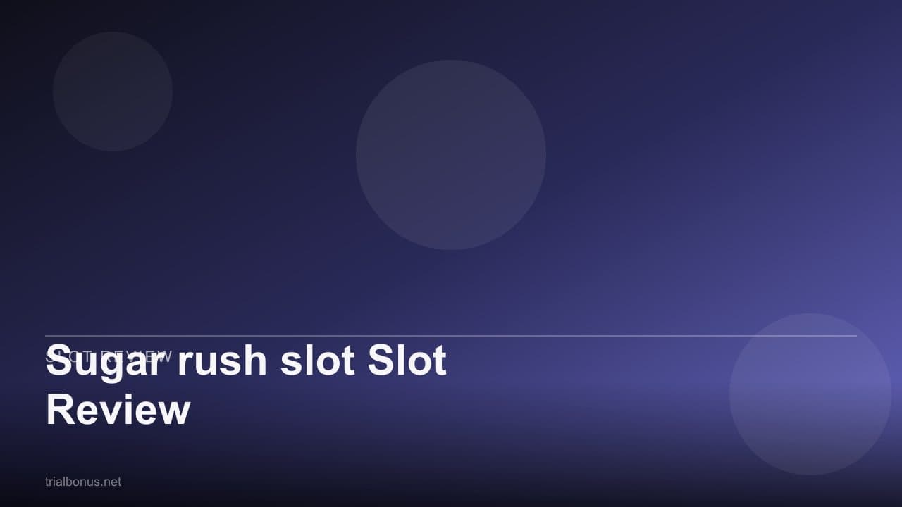 Sugar rush slot Slot Review
