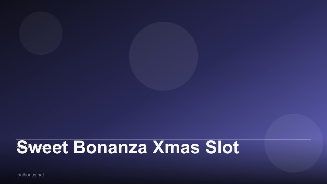 Sweet Bonanza Xmas Slot