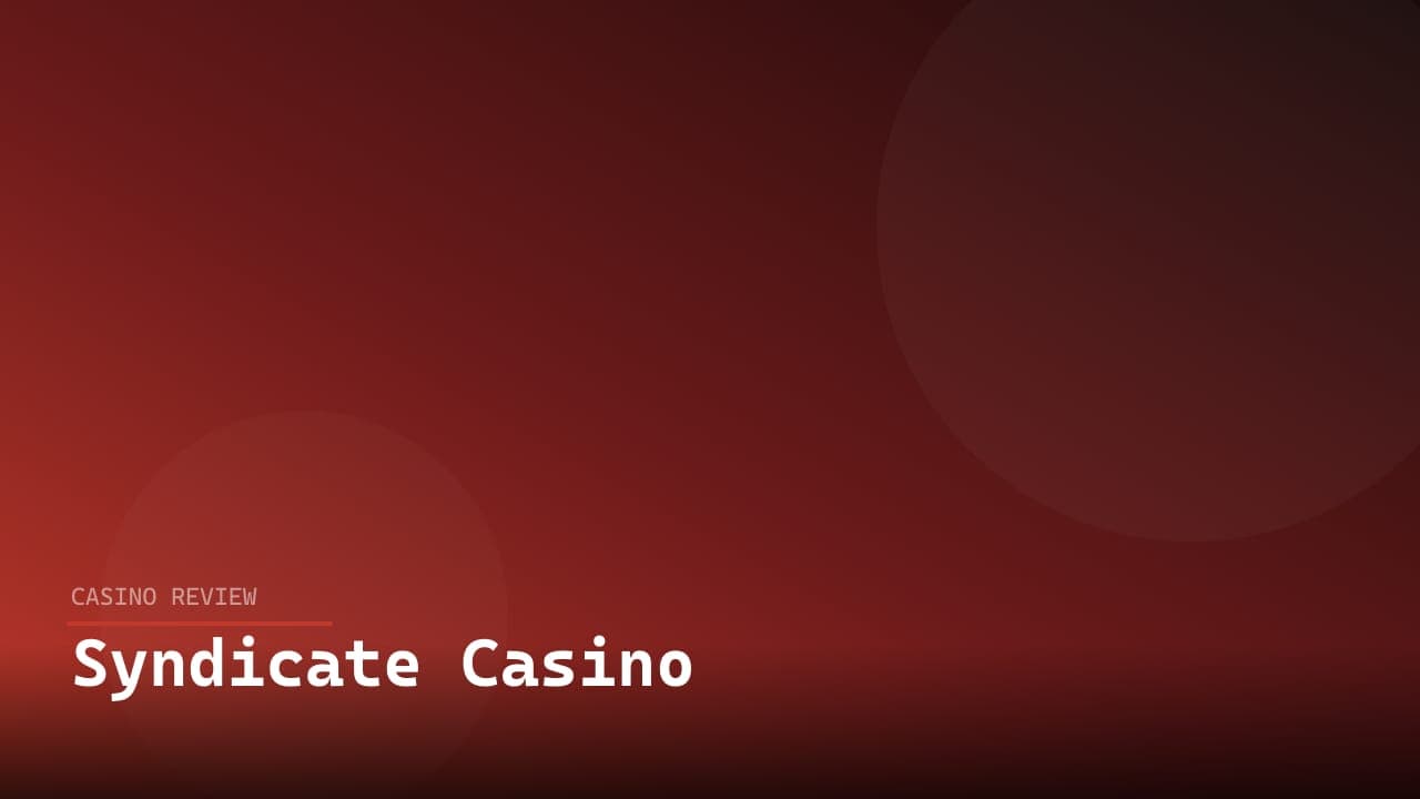 Syndicate Casino