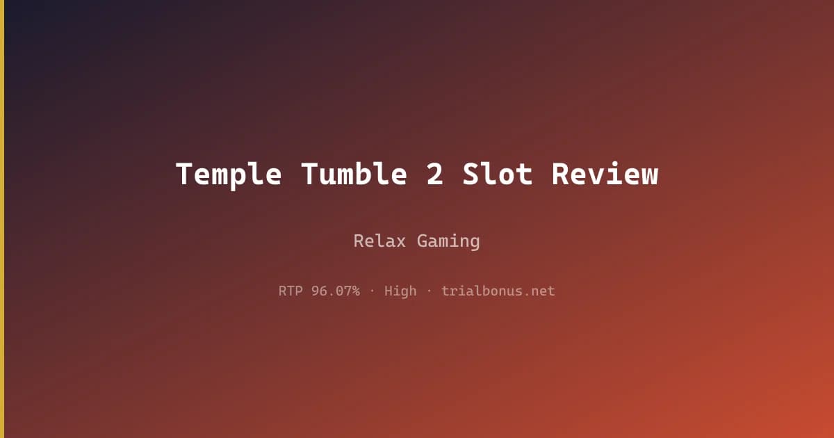Temple Tumble 2 Slot Review