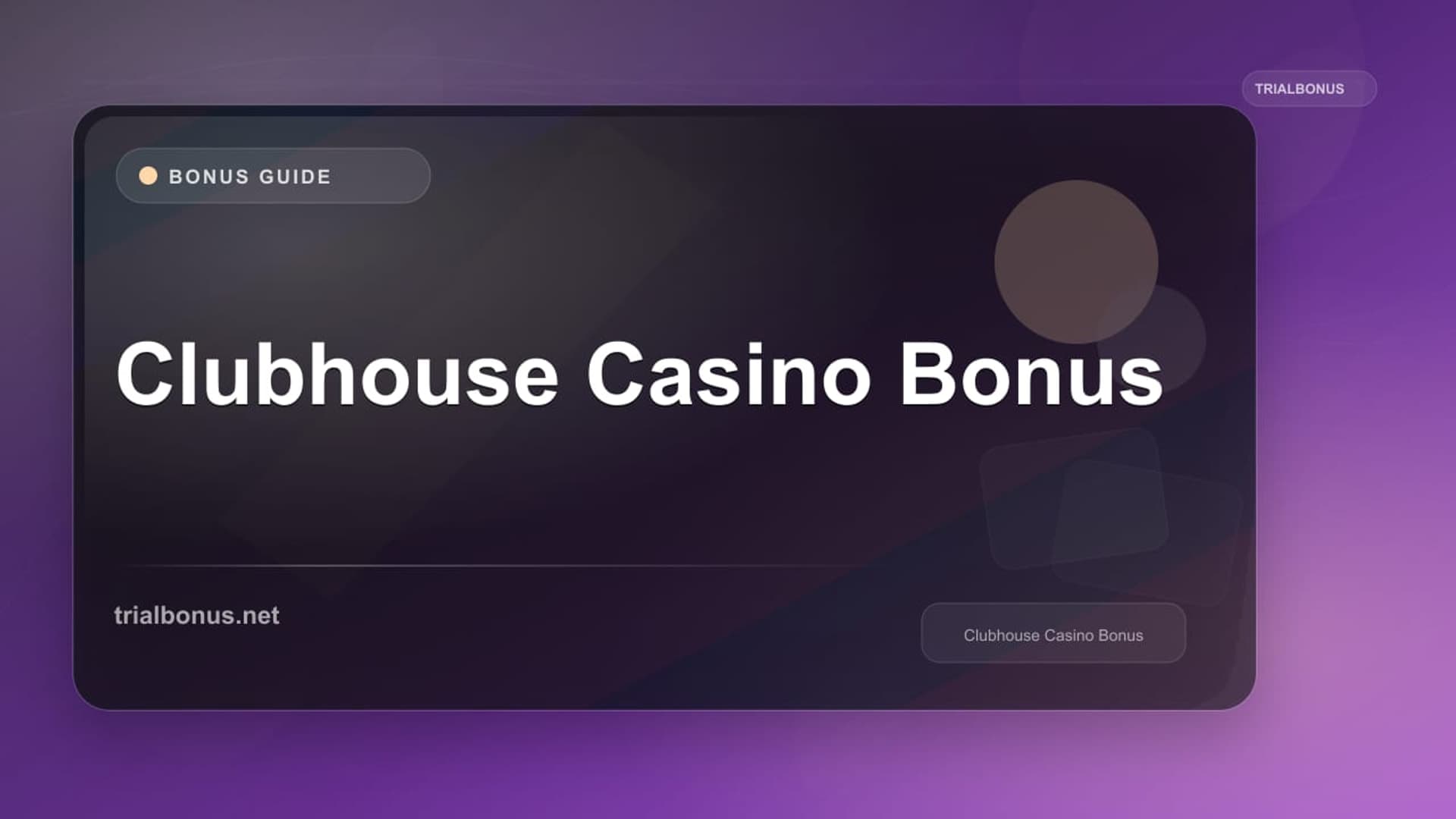 The ClubHouse Casino logo