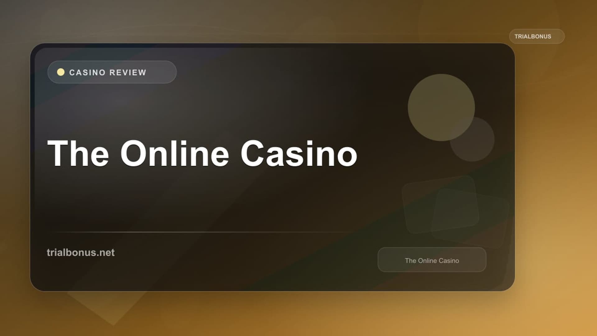 The Online Casino