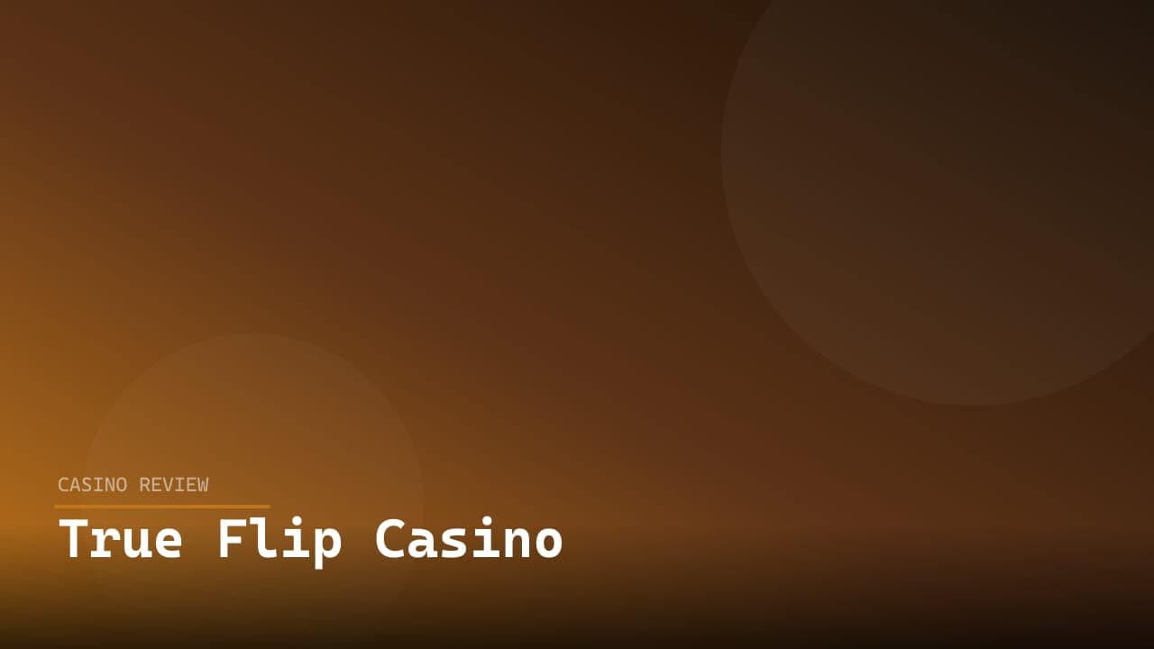 True Flip Casino