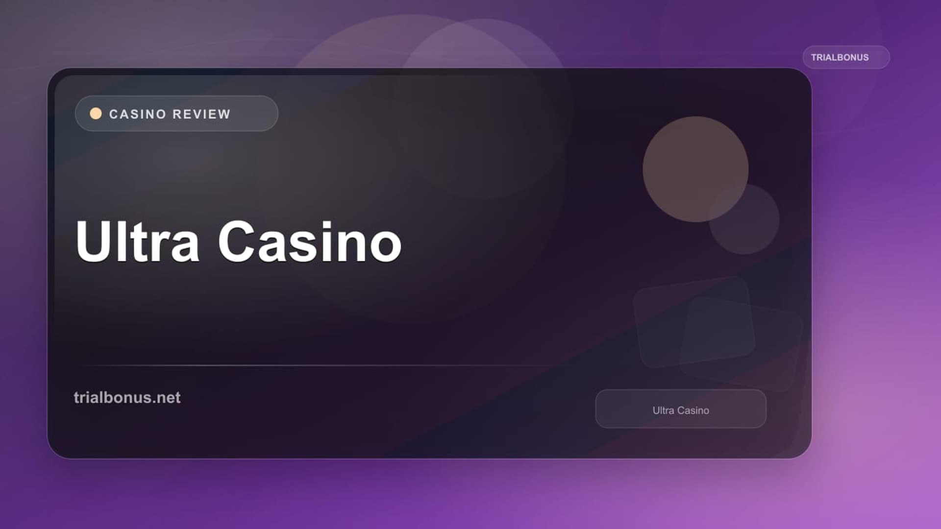 Ultra Casino