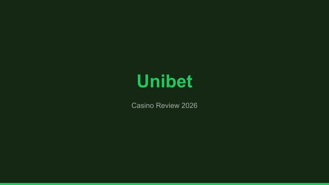 Unibet Casino Review: Games, Bonuses and Safety Check