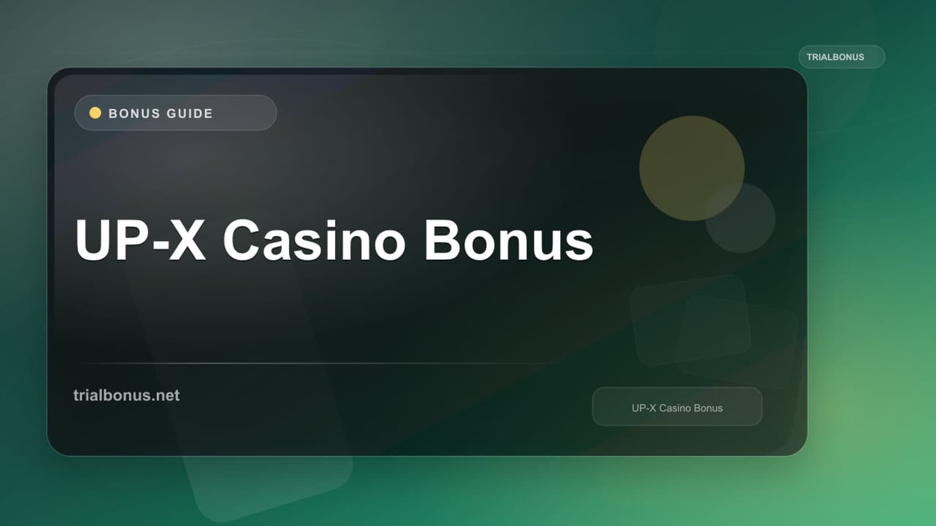 UP-X Casino Bonus