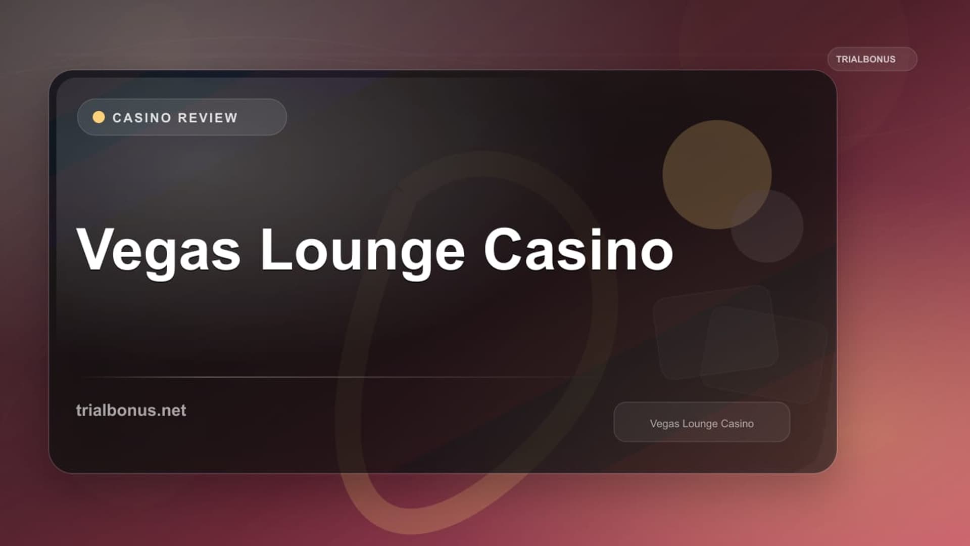 Vegas Lounge Casino