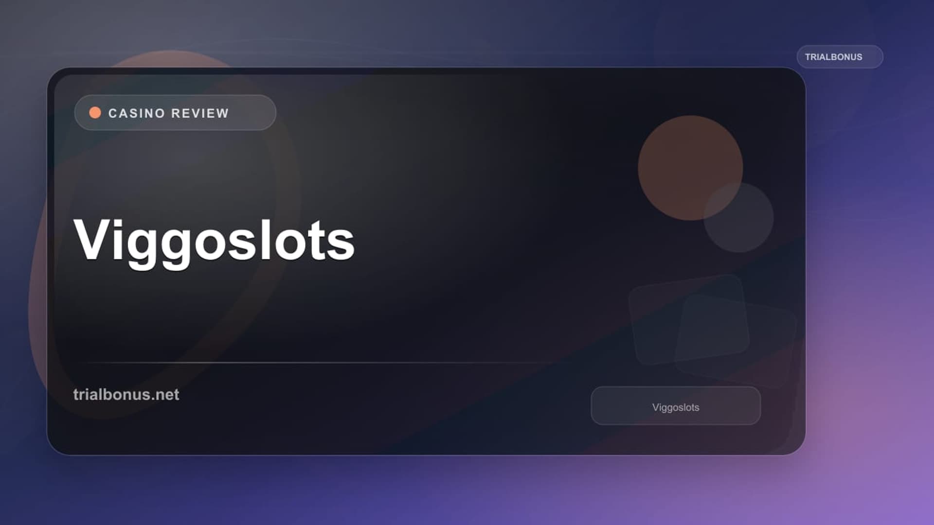 Viggoslots Review