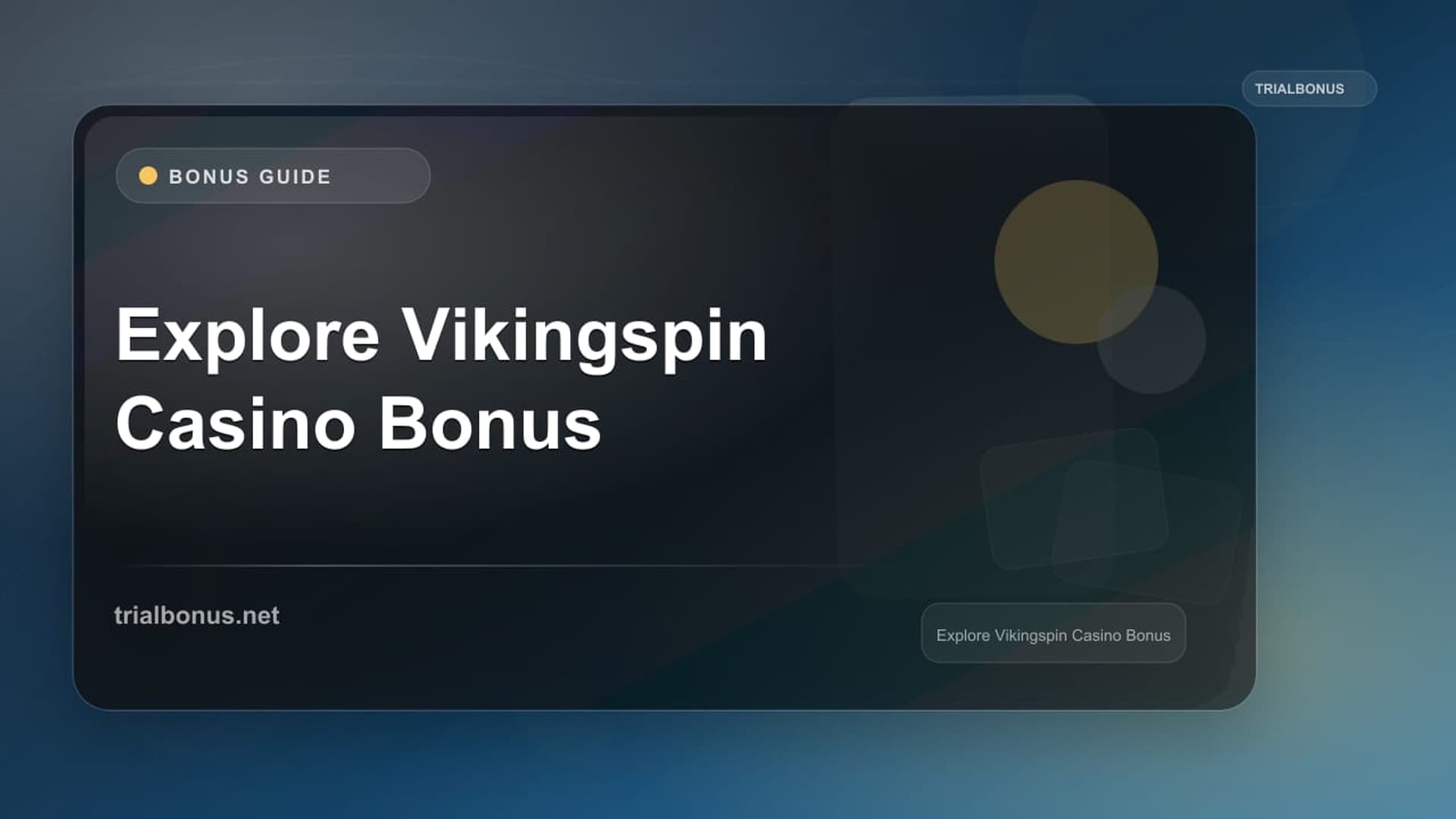 Explore Vikingspin Casino Bonus