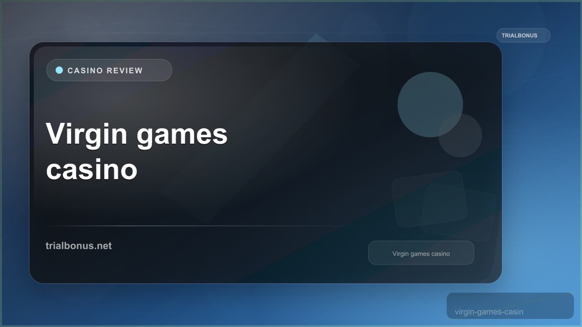 Virgin games casino Review