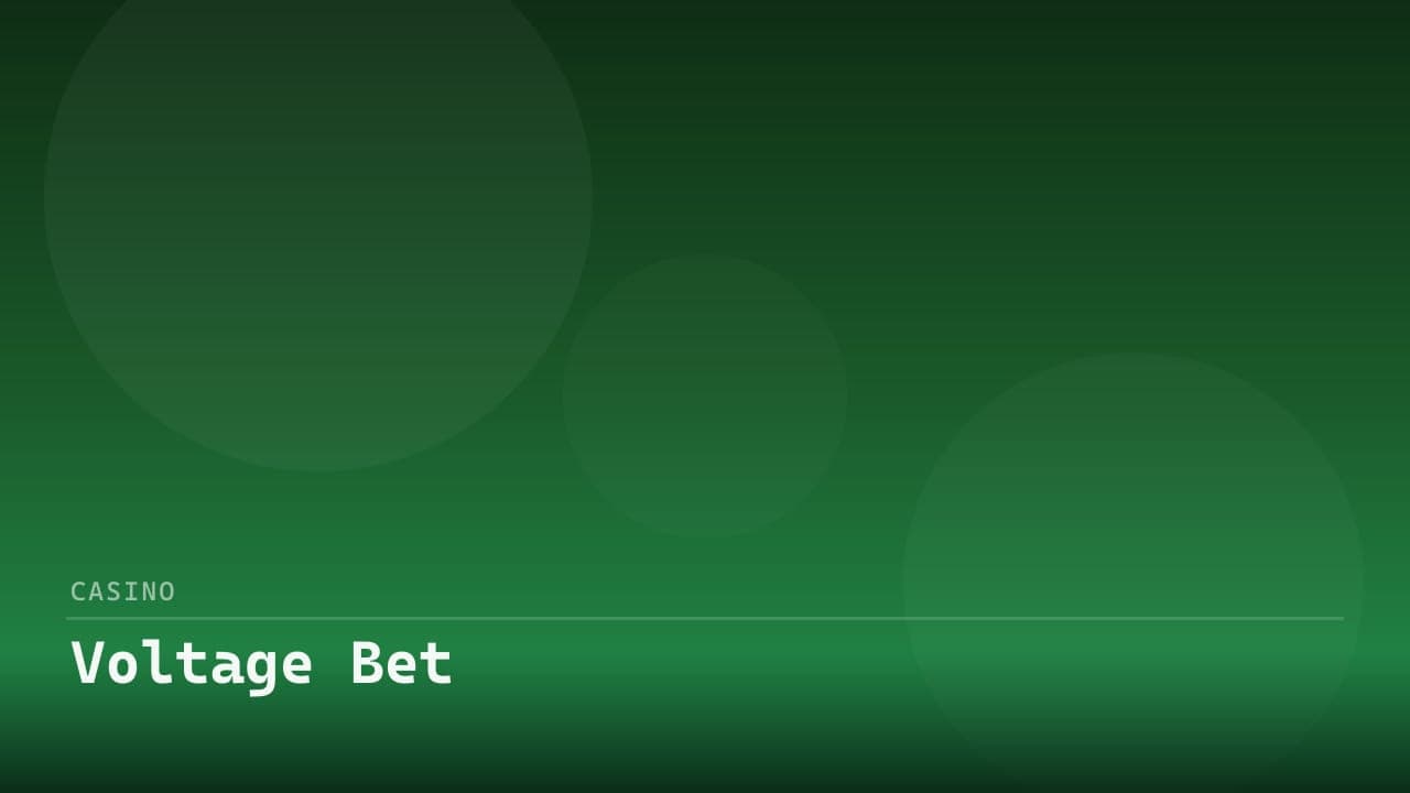 Voltage Bet