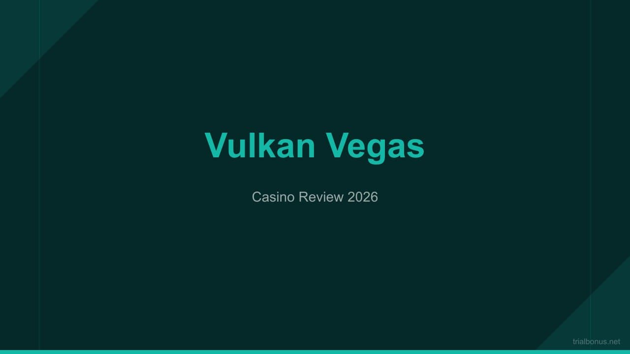 Vulkan Vegas Bonus