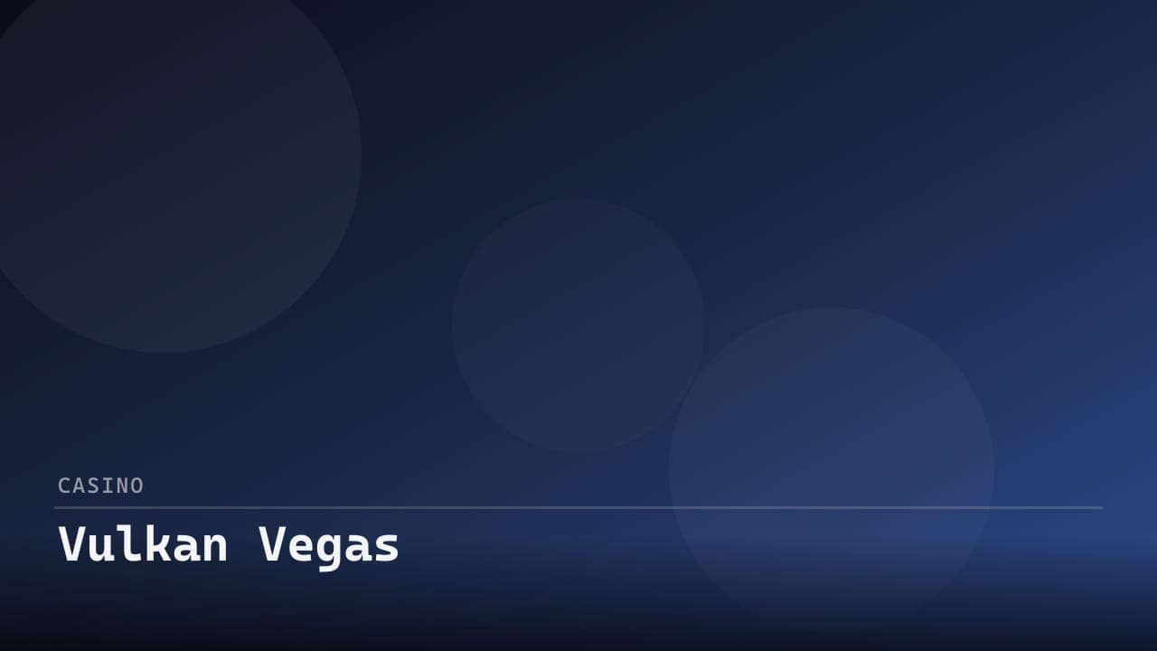 Vulkan Vegas