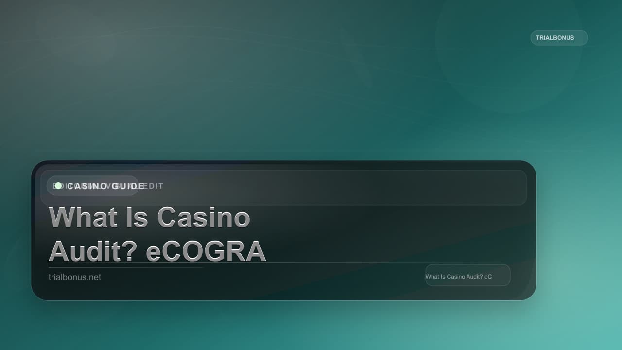 What Is a Casino Audit? eCOGRA Guide