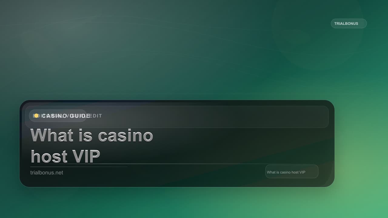 What is a casino host VIP Guide