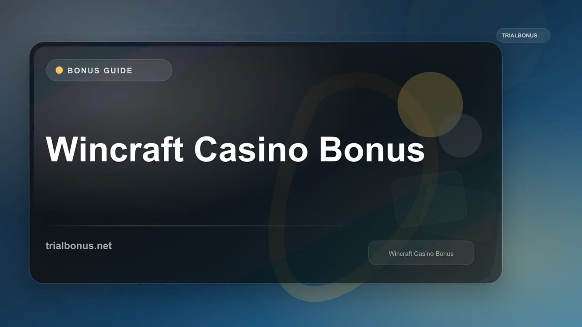 WinCraft Casino Bonus: Terms and Licence Status
