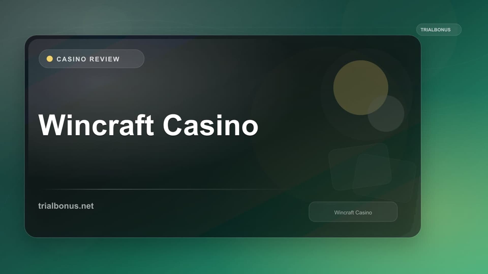 Wincraft Casino
