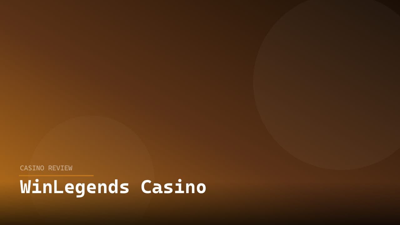 WinLegends Casino