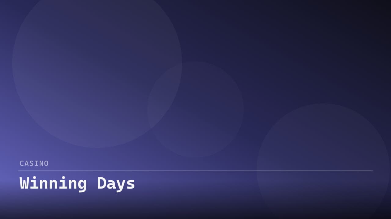 Winning Days