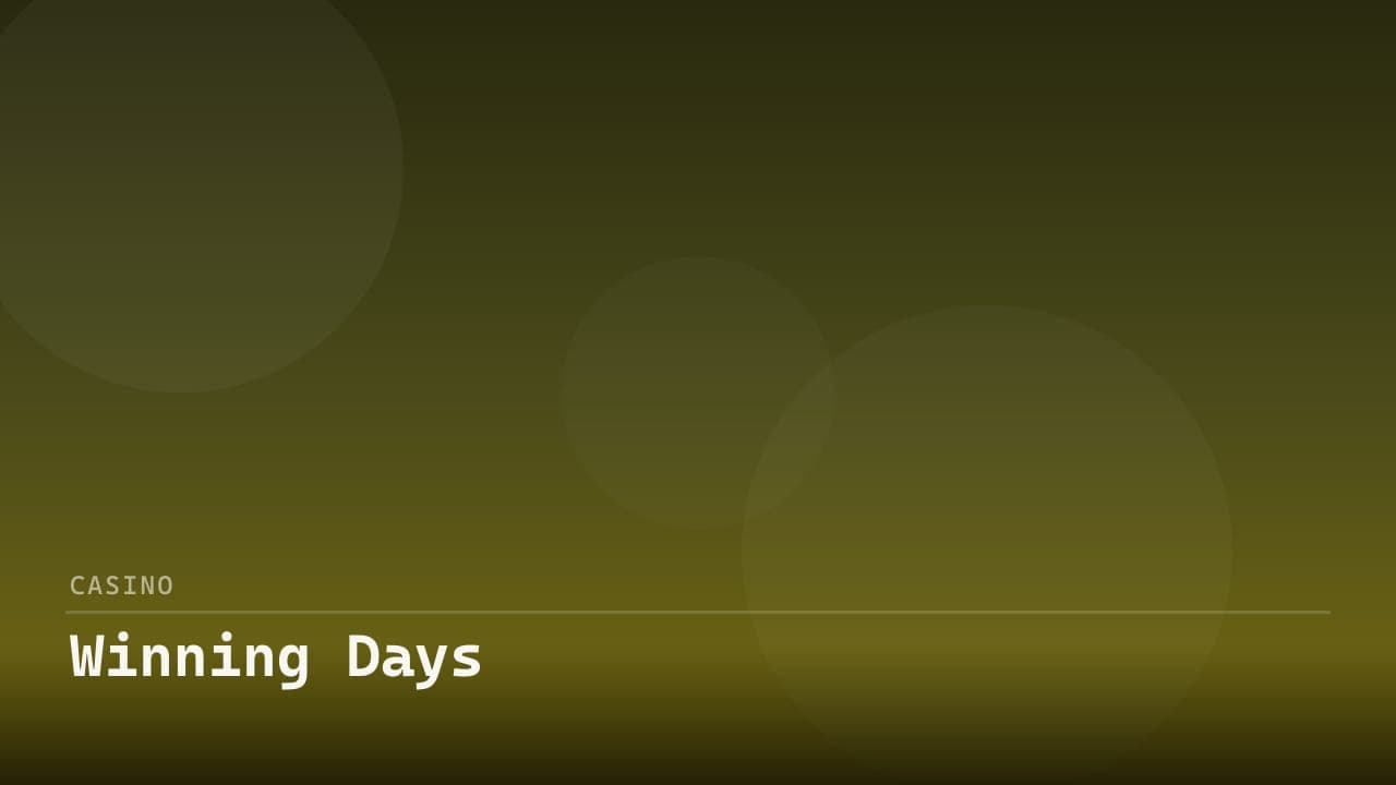 Winning Days