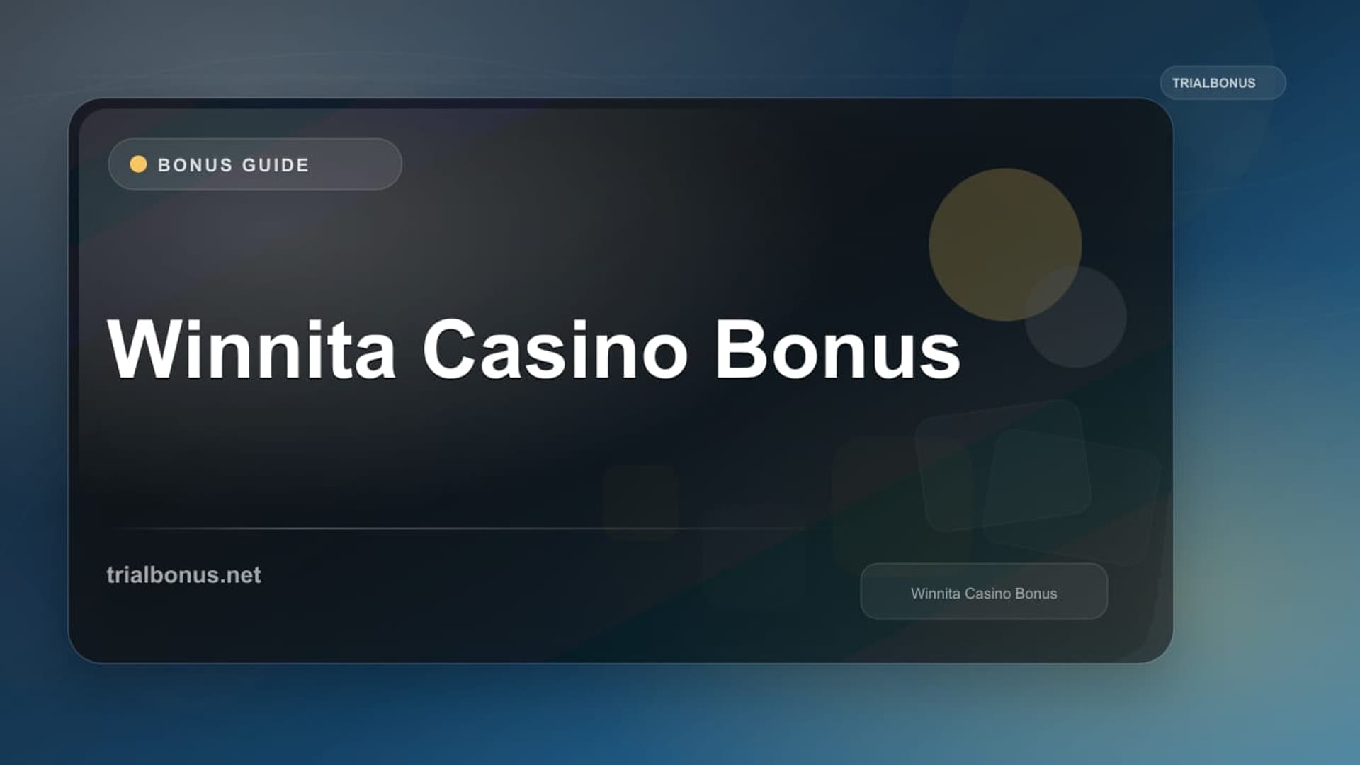 Winnita Casino Bonus