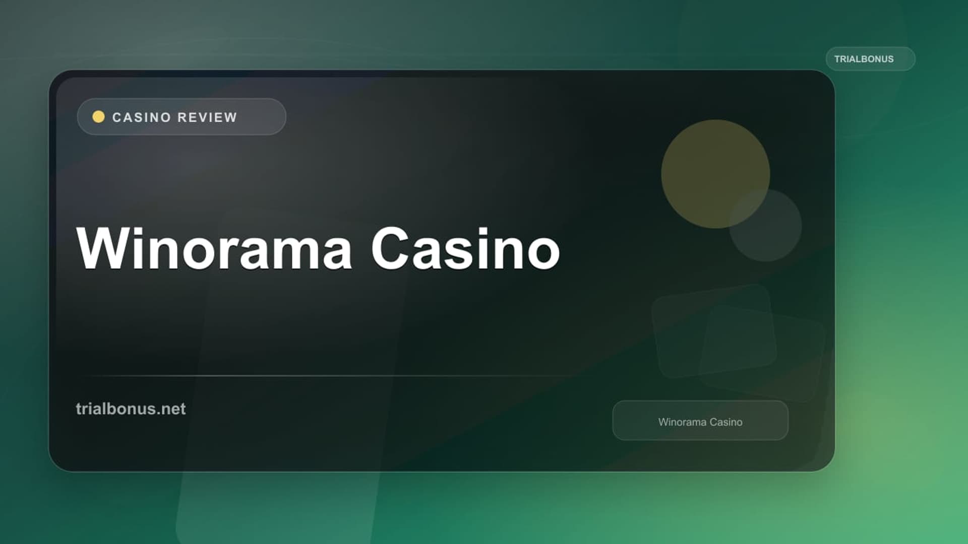 Winorama Casino