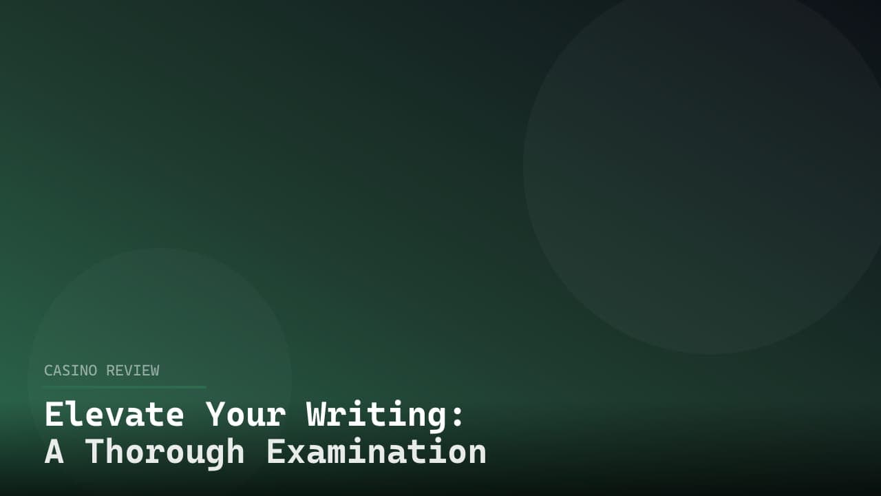 Elevate Your Writing: A Thorough Examination of Winstler