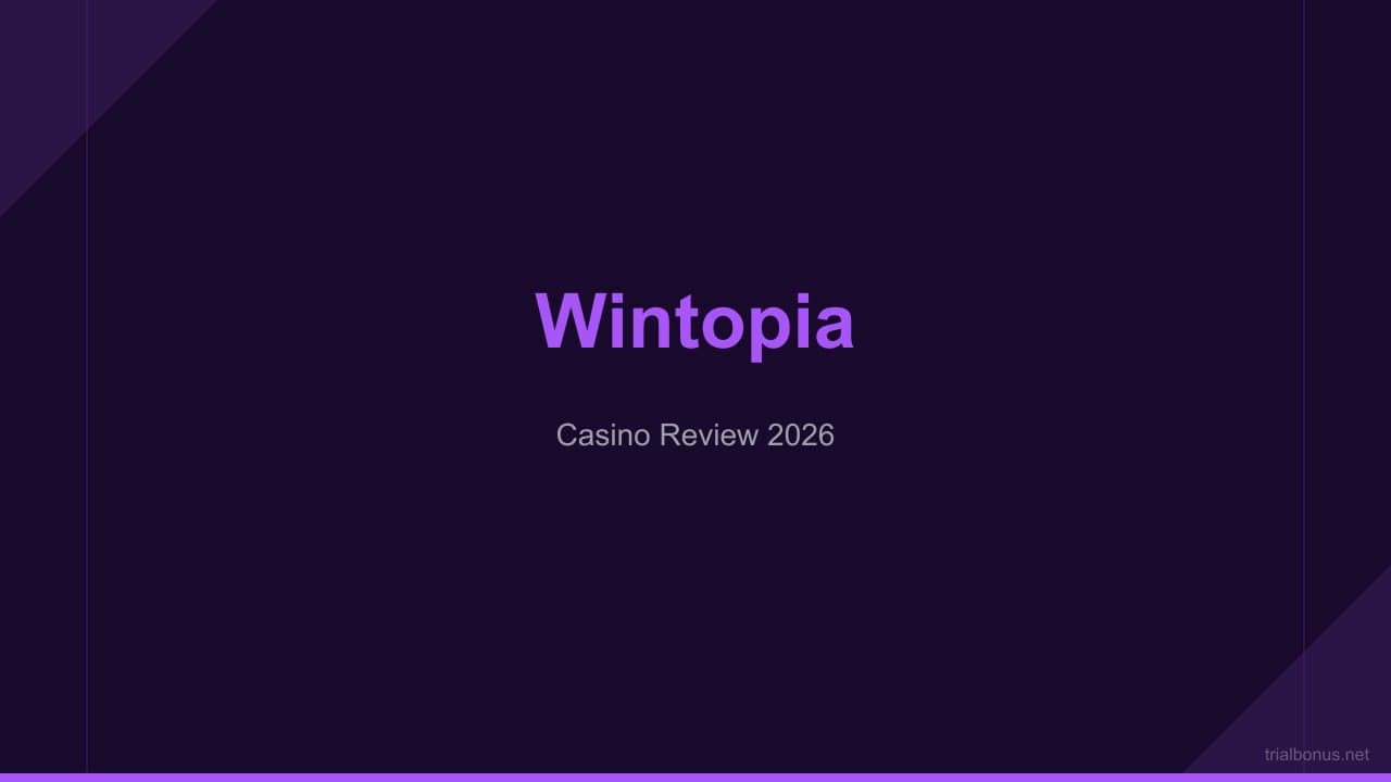 Wintopia Casino Bonus